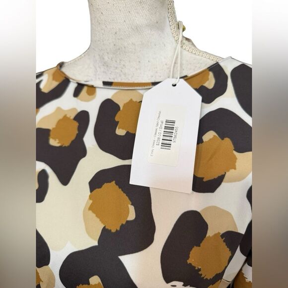 Emily McCarthy Emily Dress In Classic Spot Cheetah Size Small NWT - Picture 2 of 6